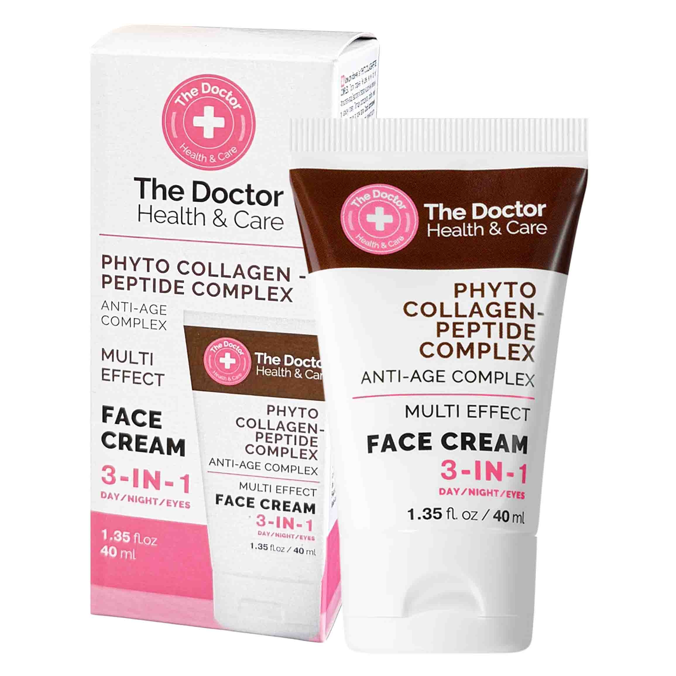 "The Doctor" Gesichtscreme 3-in-1 "Phyto collagen - Peptide Complex", Gegen-Aging-Komplex, 40 ml