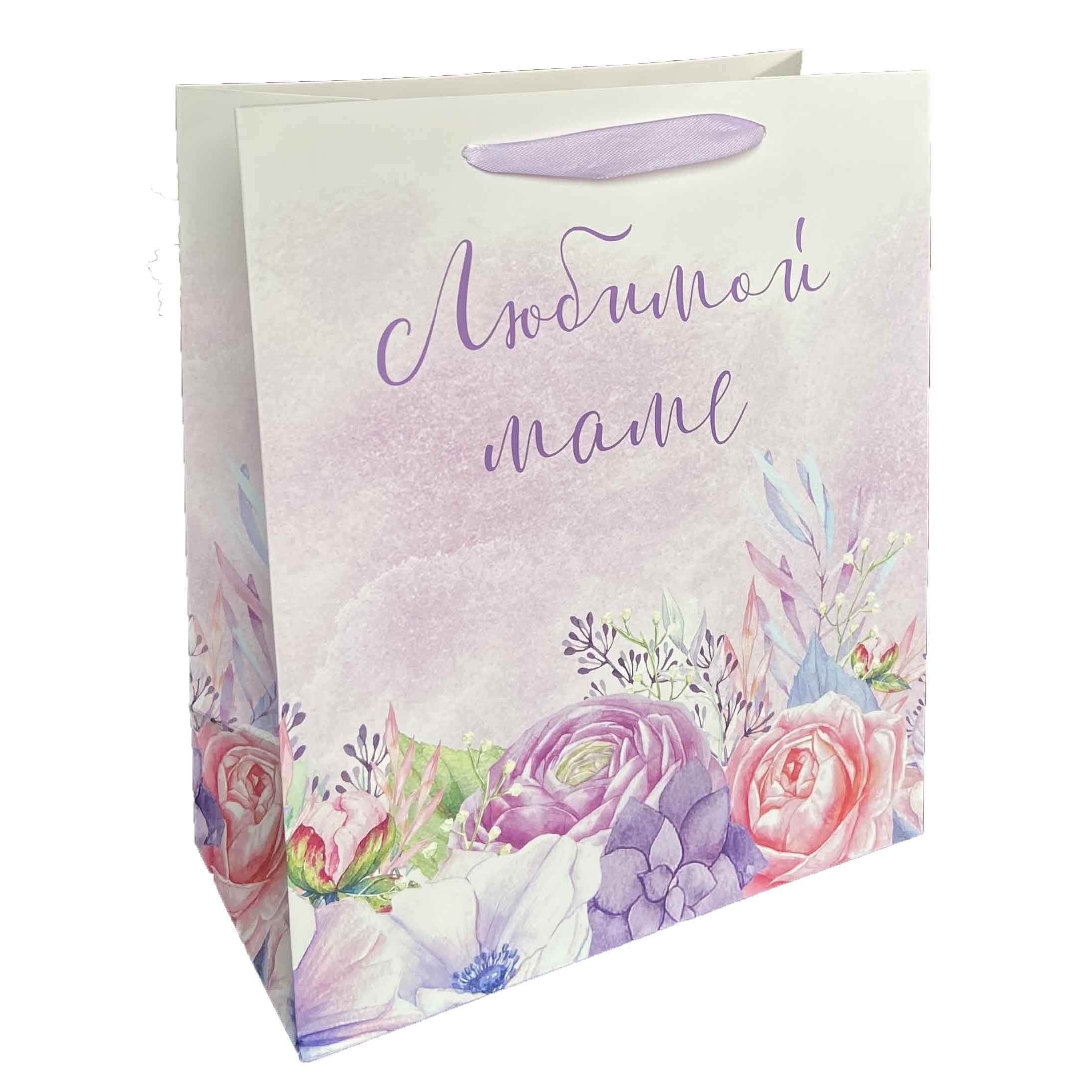 Geschenktasche, S, 23x27cm, "Любимой маме"