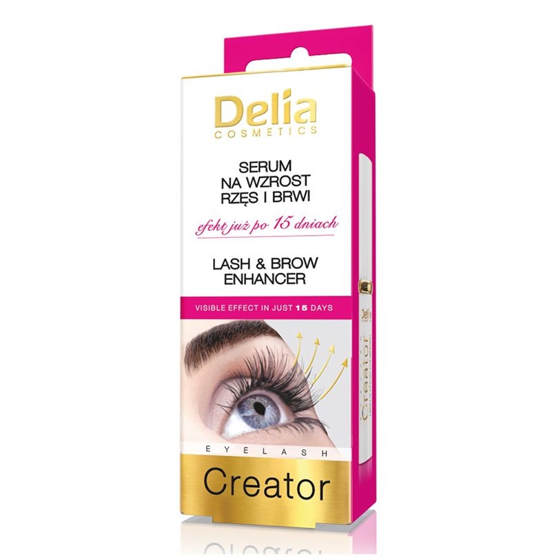 Delia - Serum für Wimpern und Augenbrauen, 7ml