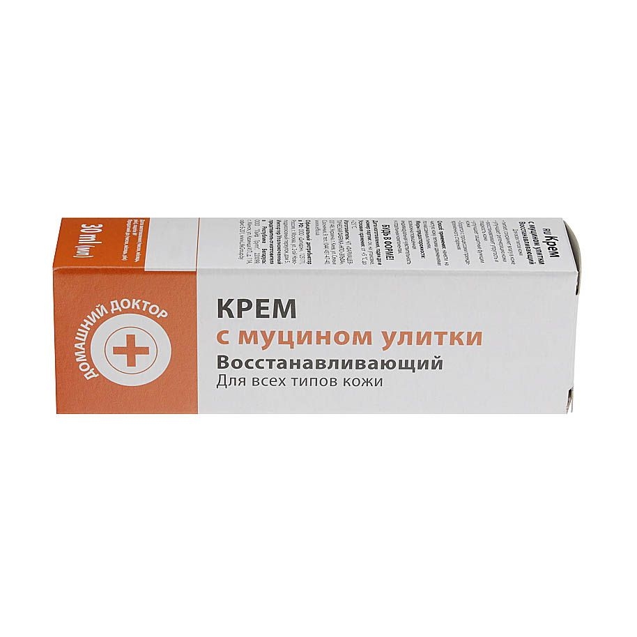 Creme "Domaschnij Doktor", "Schneckenschleim", 30 ml