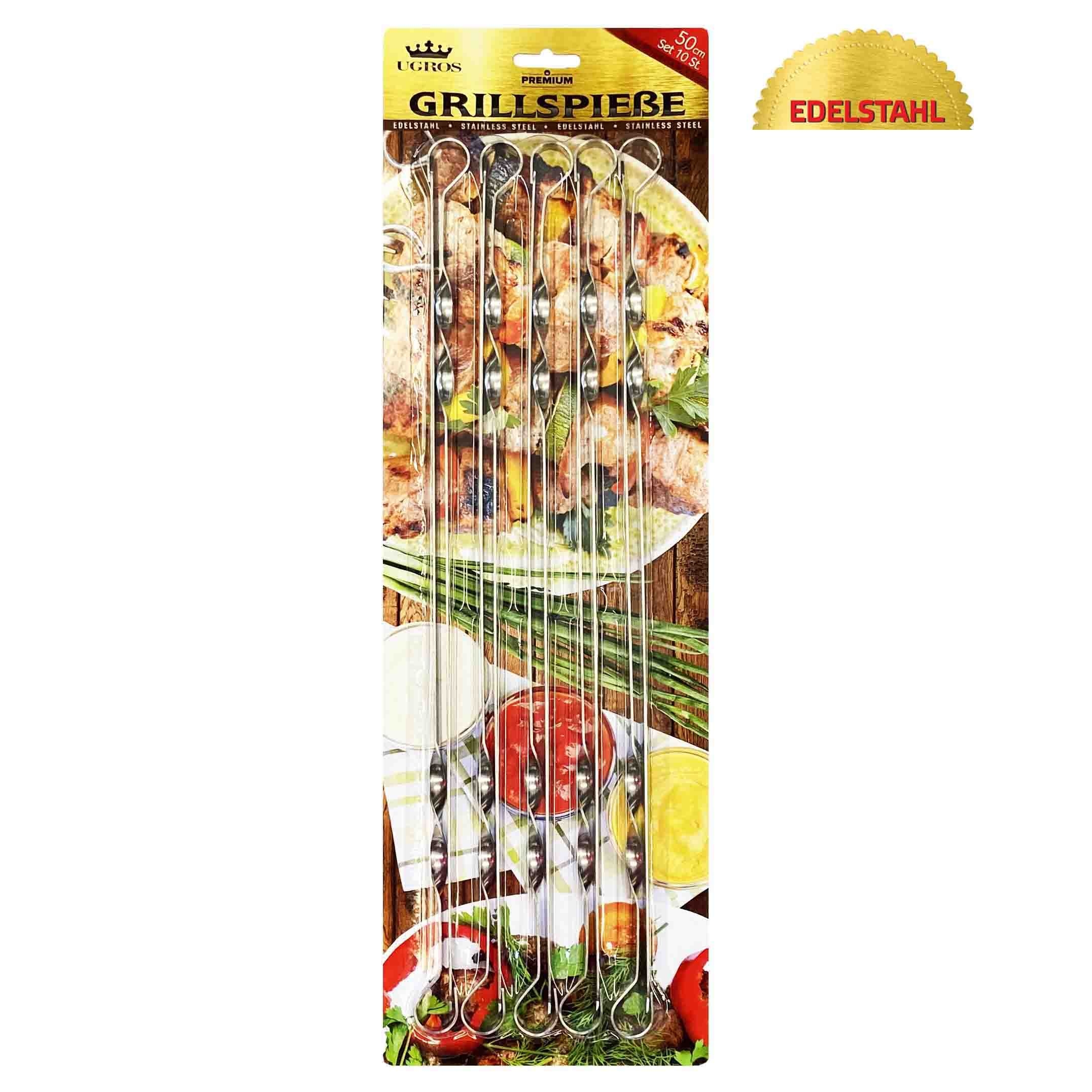 Grillspiesse 10 St. "Premium" 50cm х 1cm x 1,5mm