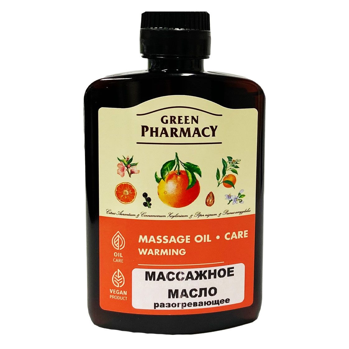 Grüne Apteka - Massage Öl "Aufwärmen", 200 ml