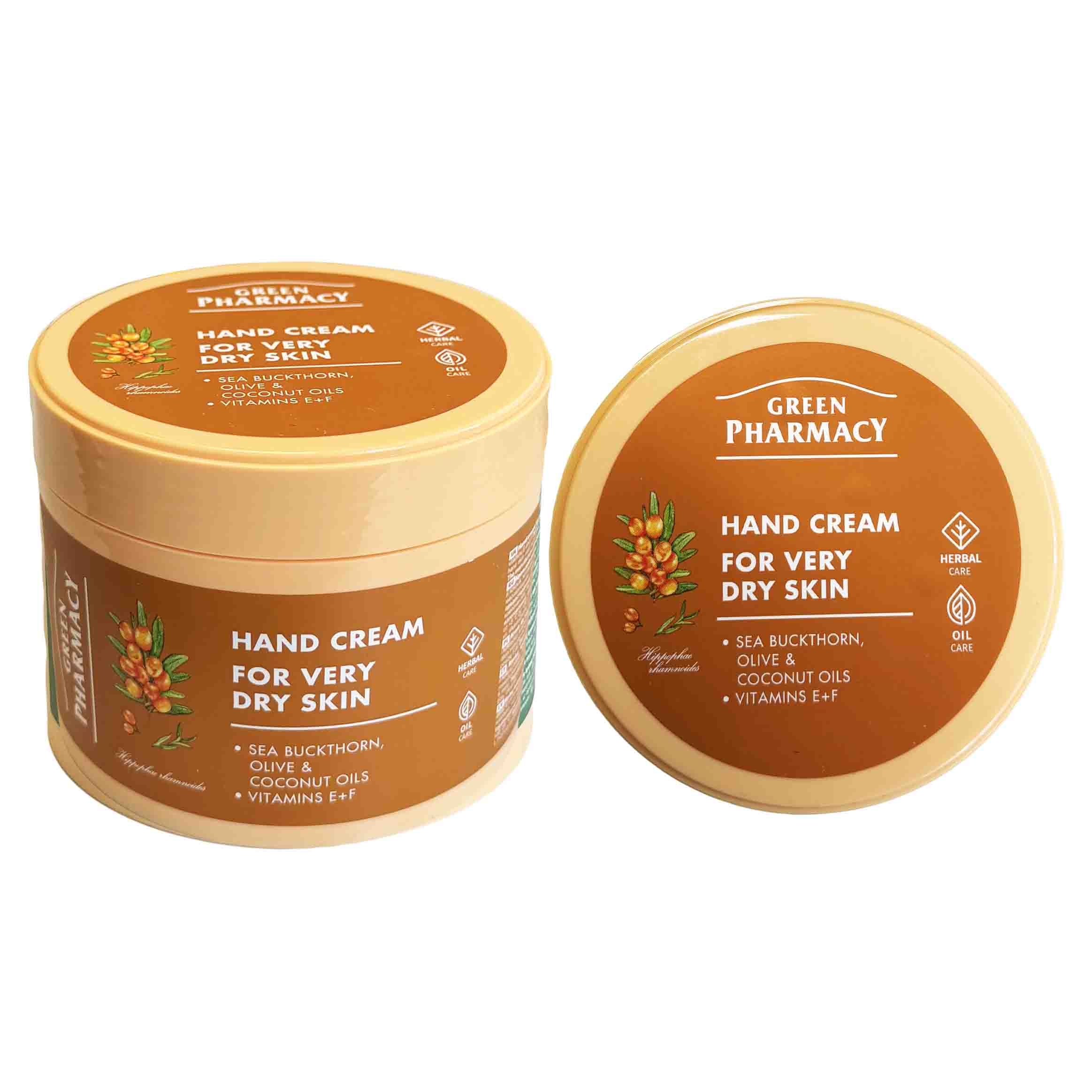 "Green Pharmacy" Hand und Nagelcreme "Sanddornöl", 300 ml