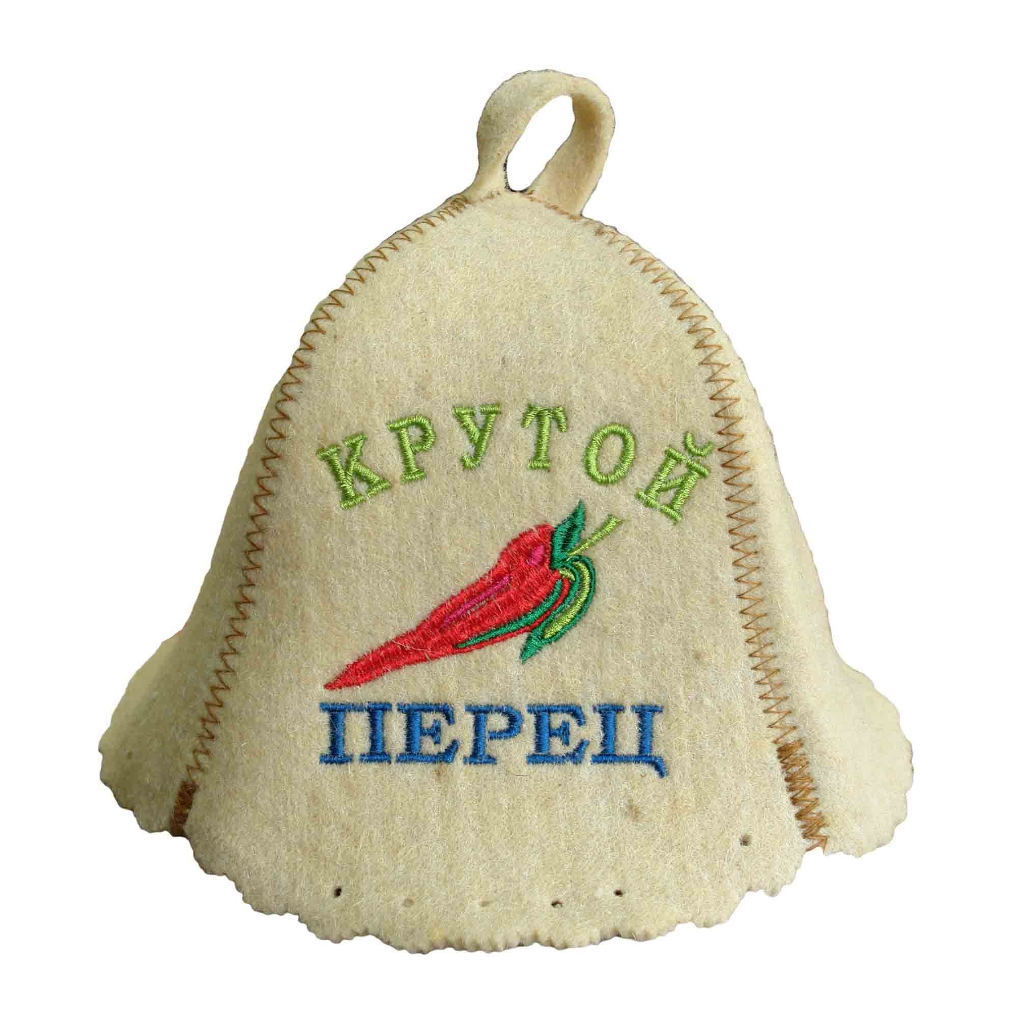 Filzhut für Sauna, "Крутой перец"