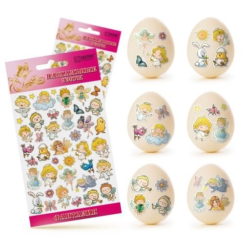 Наклейки для яиц "Фантазия"