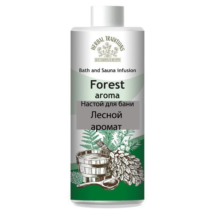 "Herbal Traditions" "Wald Aroma", Sauna und Bäder aromatisch Aufguss mit natürlichen ätherischen Ölen, 500 ml