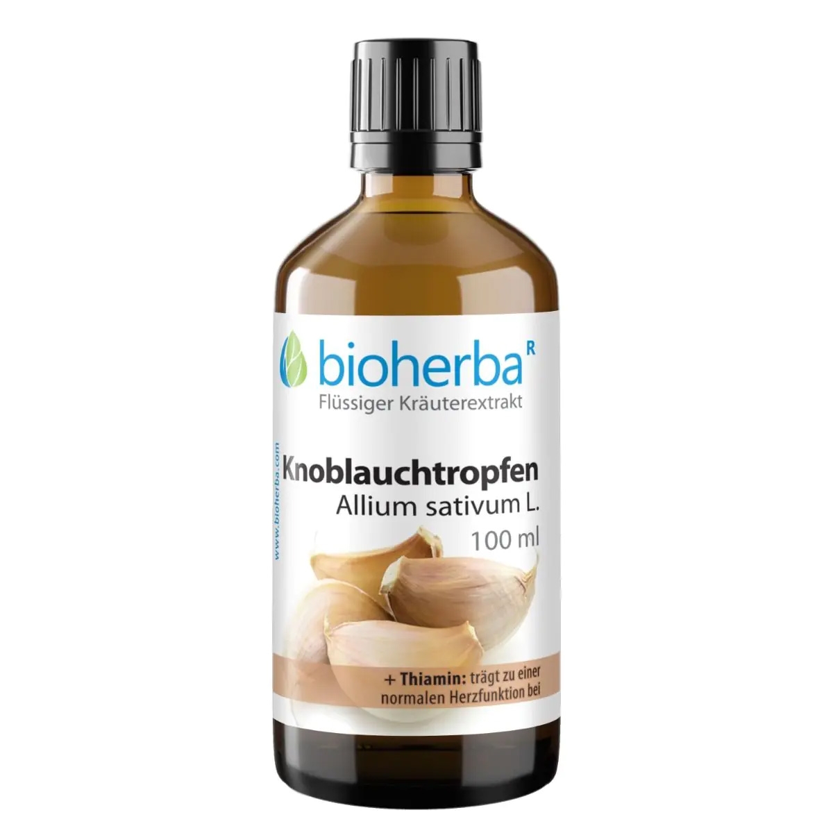 "Bioherba" - Knoblauchtropfen Allium sativum L. Tinktur, 100 ml