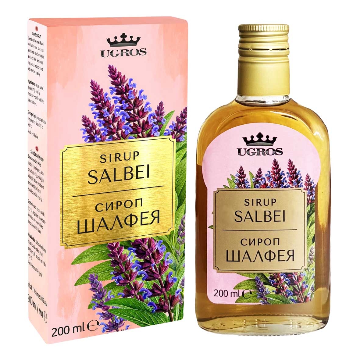 "Ugros" Sirup Salbei, 200 ml