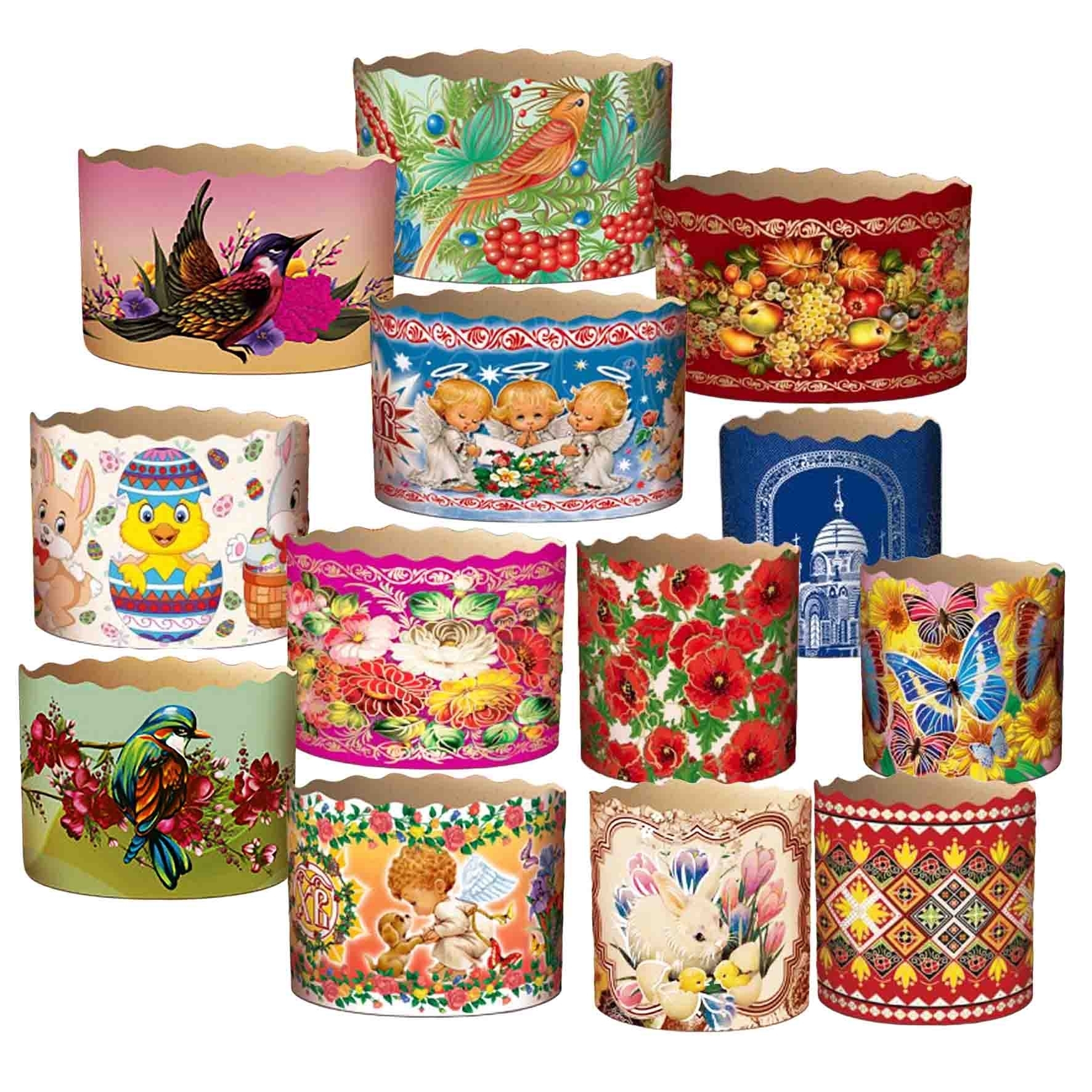 Backform für Osterkuchen "SUPPER MIX", Ø 110 x 85 mm