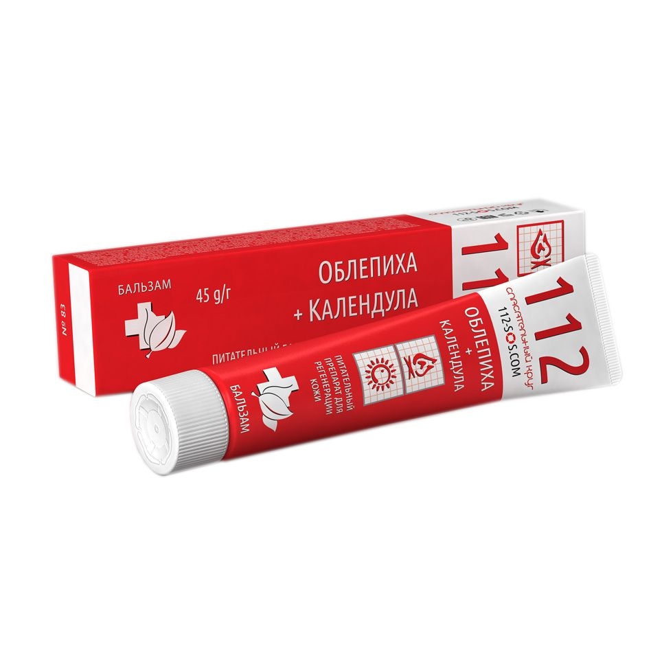 Dr. Retter - 112-SOS, Balsam "Sanddorn + Ringelblume", 45 g