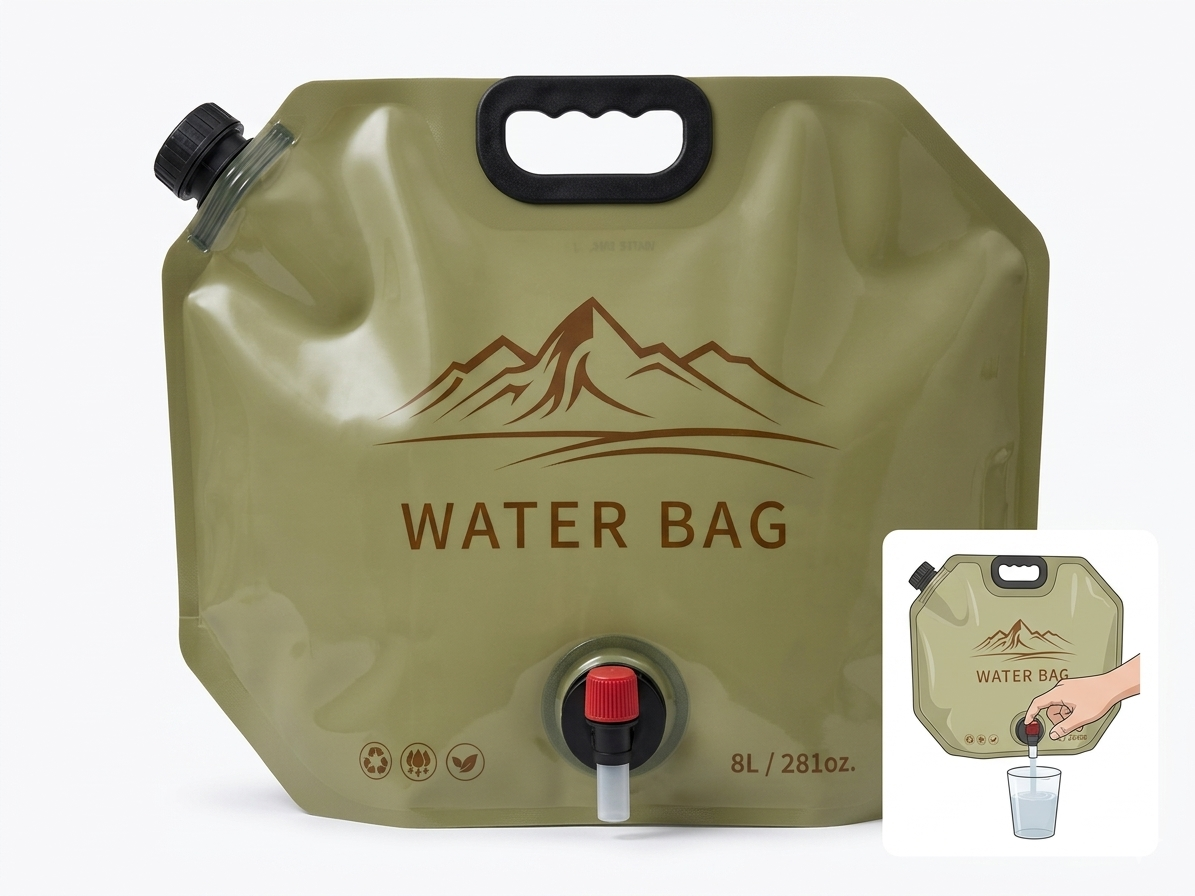Wasserspender-Tasche (Kunststoff), 8 L