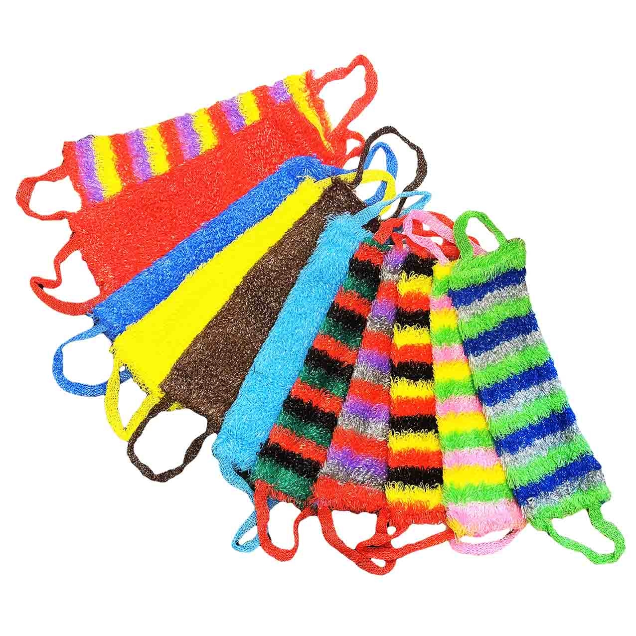 Мочалка "Медведь", 40 см (различные цвета)