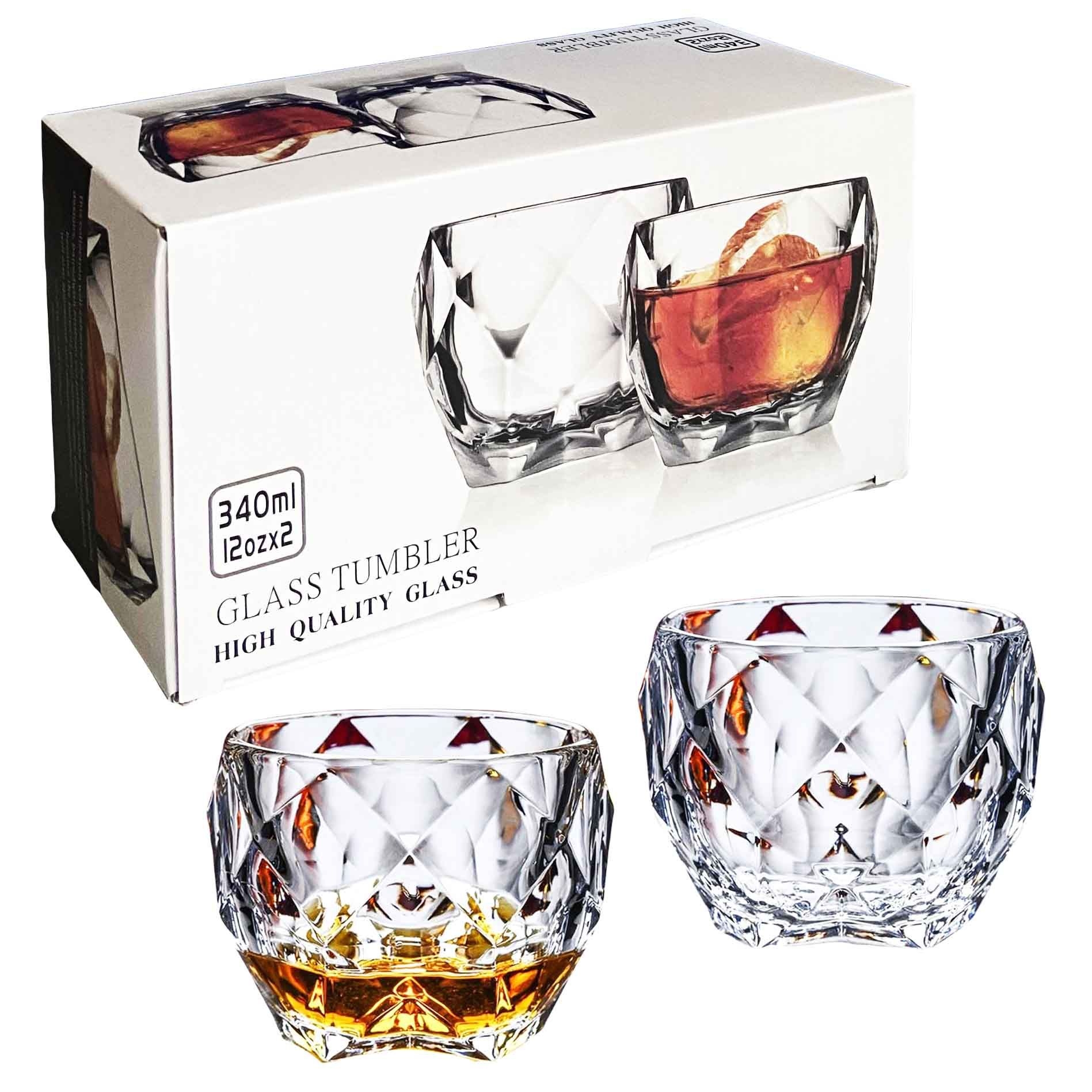 Set aus 2 Gläsern, "Dessertgläser", 340 ml  (BMWHIS-01)