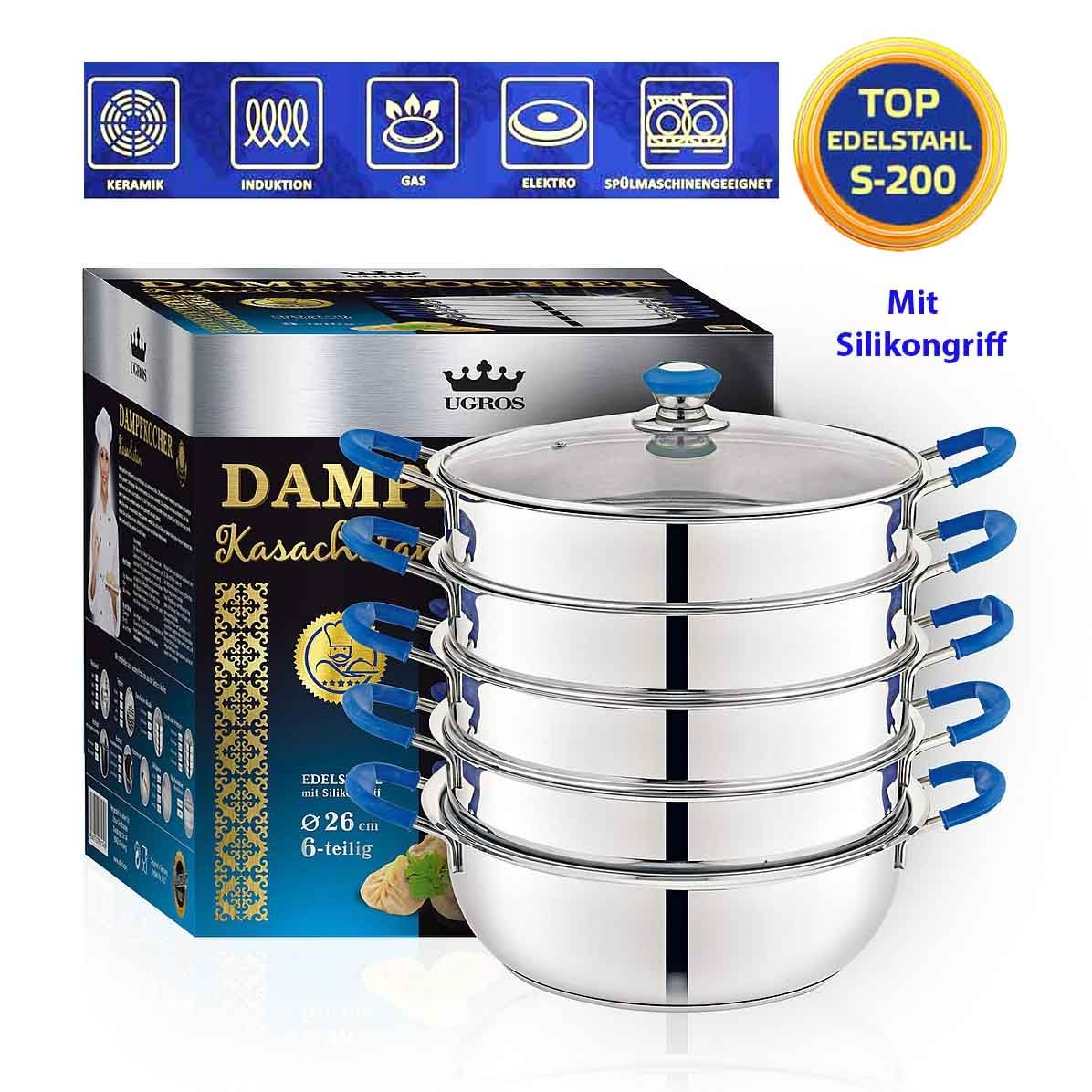 Dampfkocher "Kasachstan", Ø 26 cm