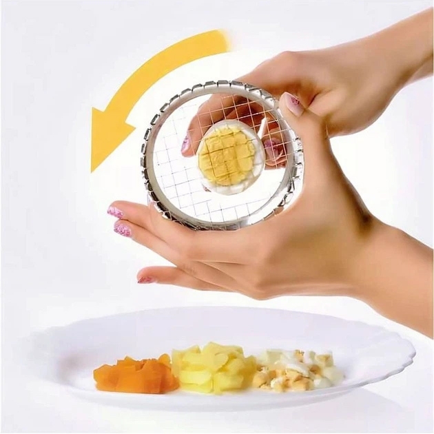 Salatschneider aus Metall, Ø 8.5 cm
