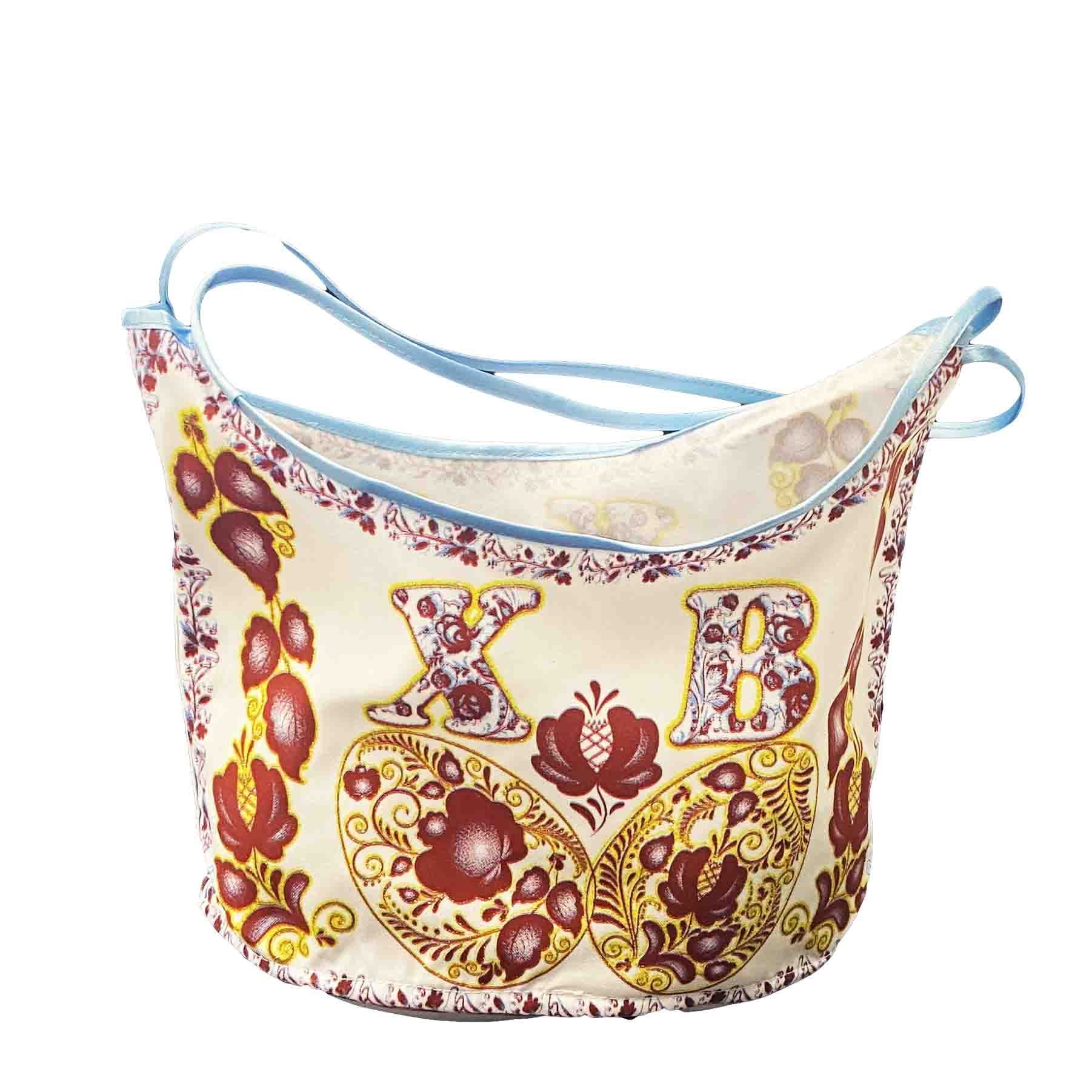 Пасхальная сумка "Два пасхальных яйца", 35x20x15 cм