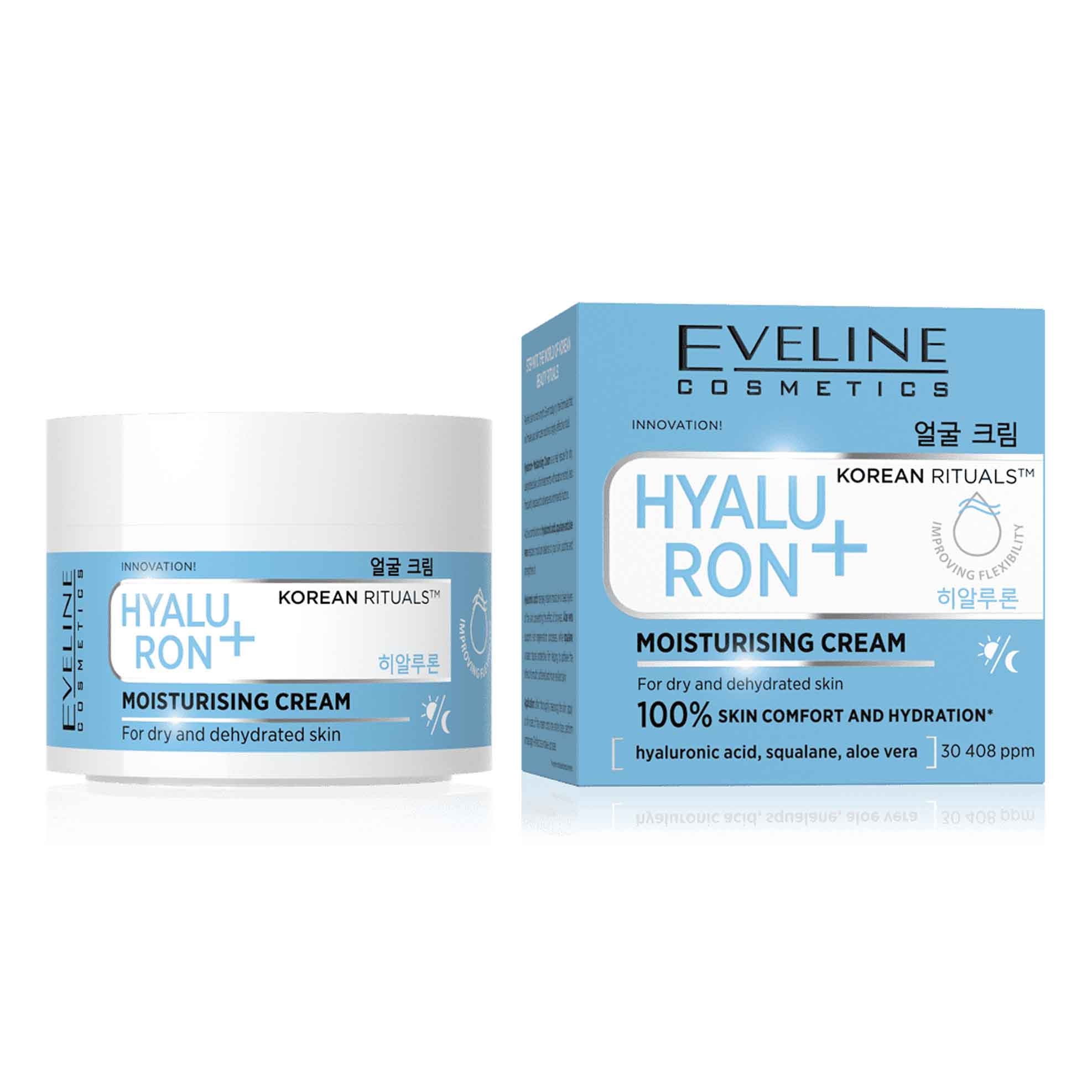 Eveline - Korean Rituals, Hyaluron+, Feuchtigkeitscreme, 50 ml