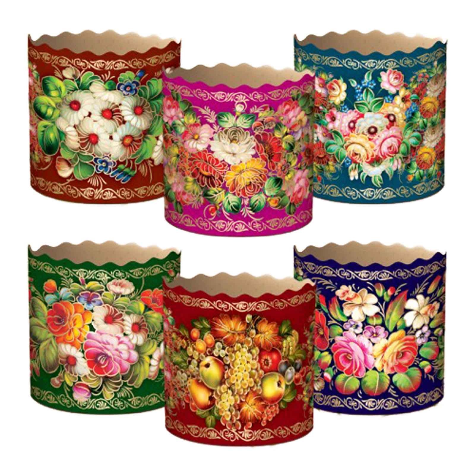 Backform für Osterkuchen "Zhostovo", 250 g, 90x85 mm