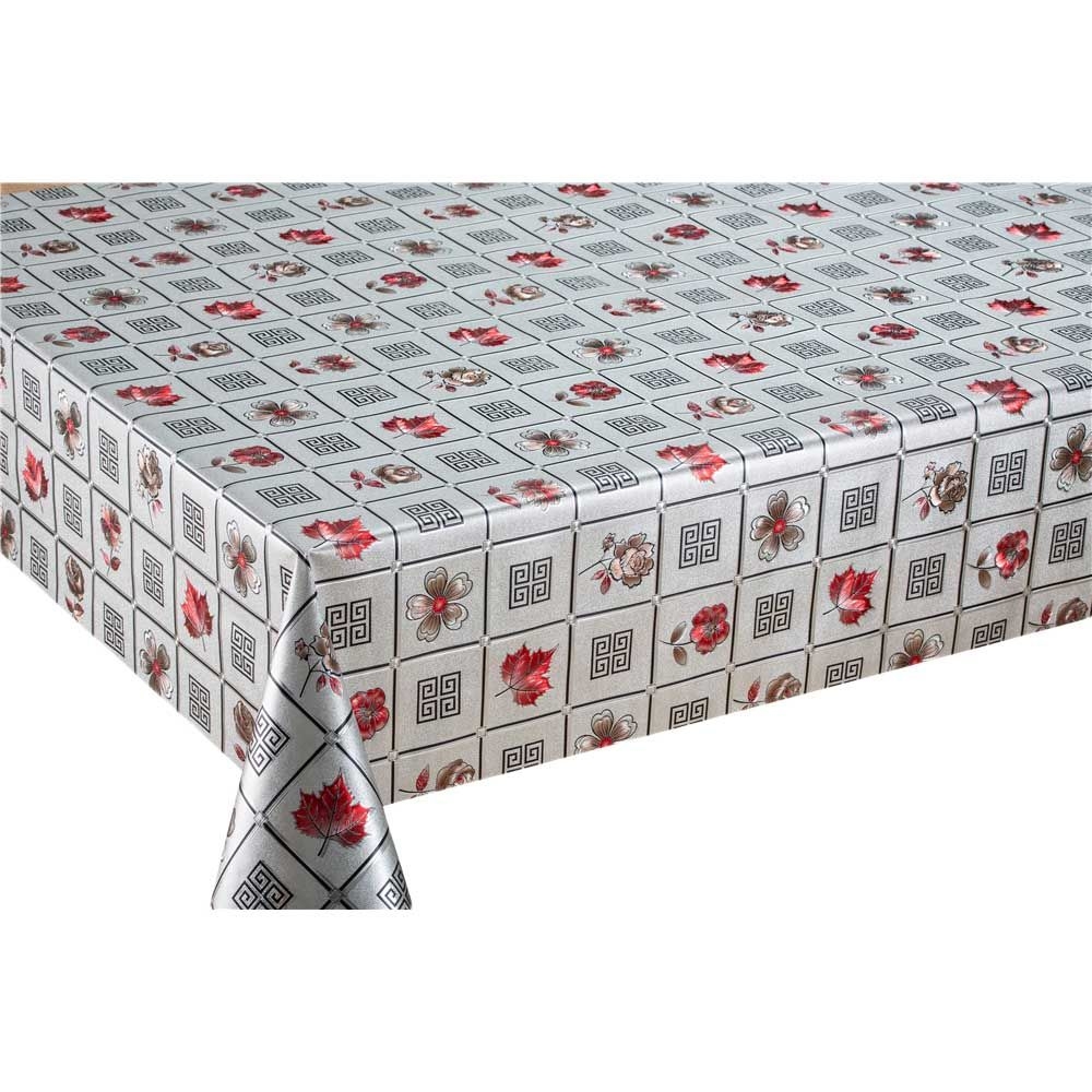 Tischdecke "Golden Serie", 5075B-5, 20x1,4 m (Silberner Hintergrund)