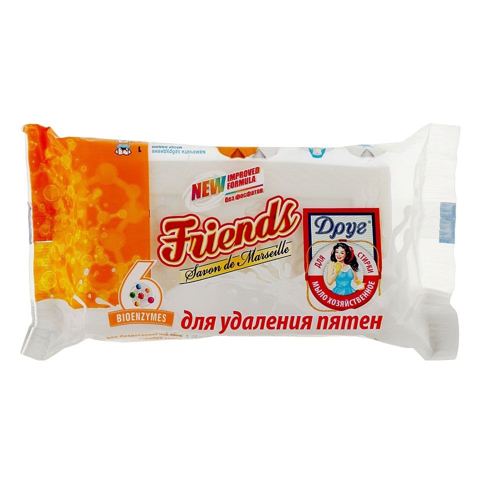 "Drug" Seife "Hozjaistvennoe", "Gegen Flecken", 125 g