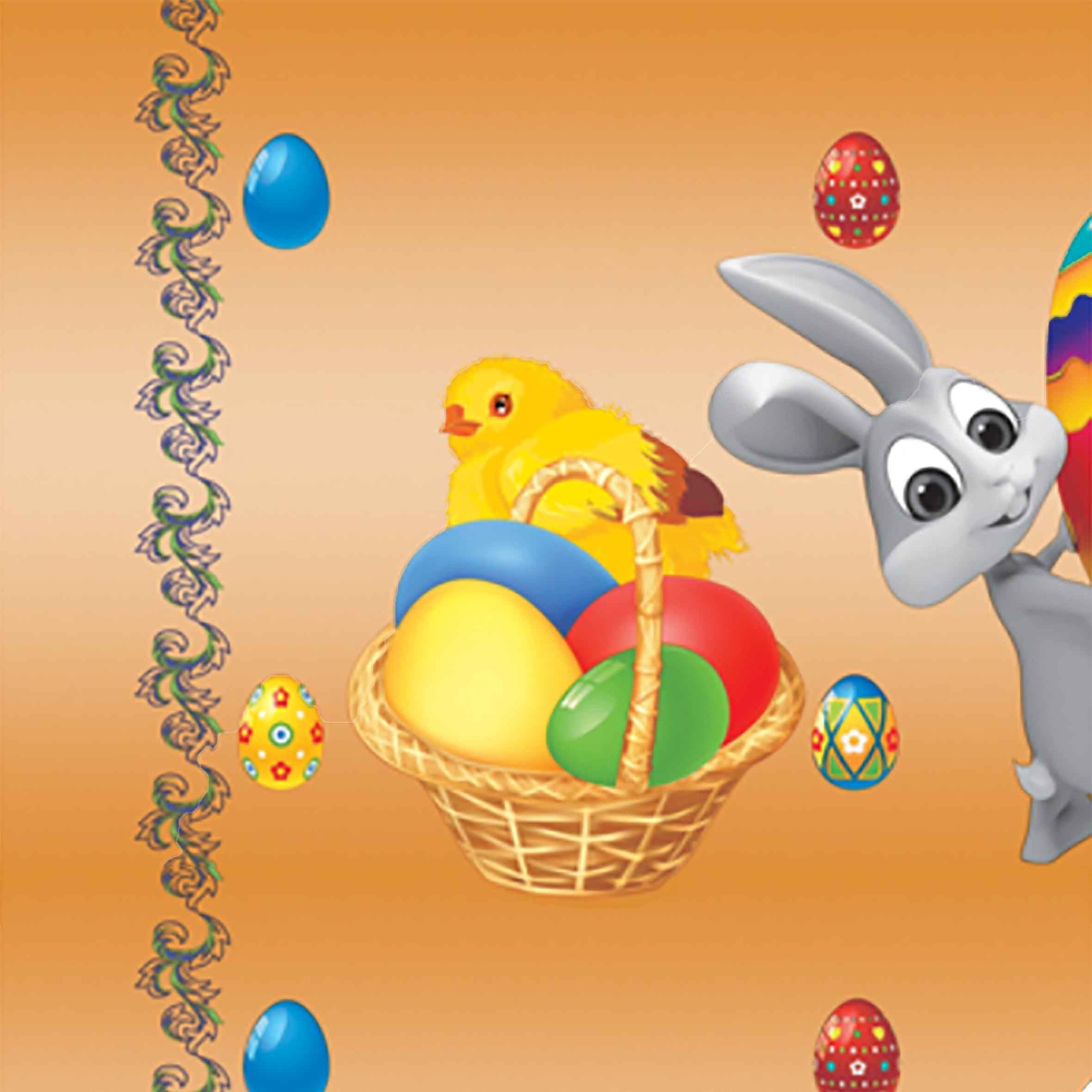 Клеенка "Классик", SJ363C (пасхальные заяйцы), 20х1,4 м