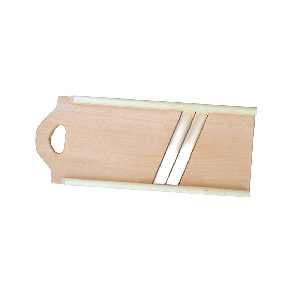 Reibe (Holz) für Kraut, 2 Klingen