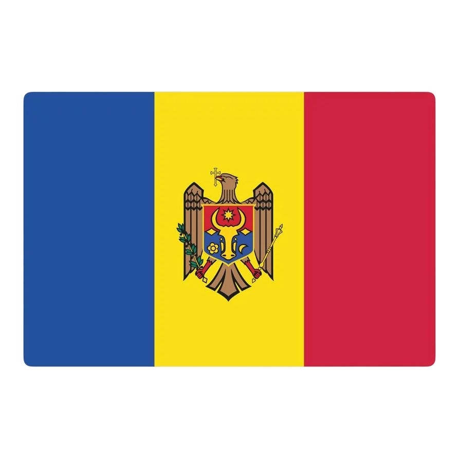 Flagge Moldawien, 90 x 145 cm