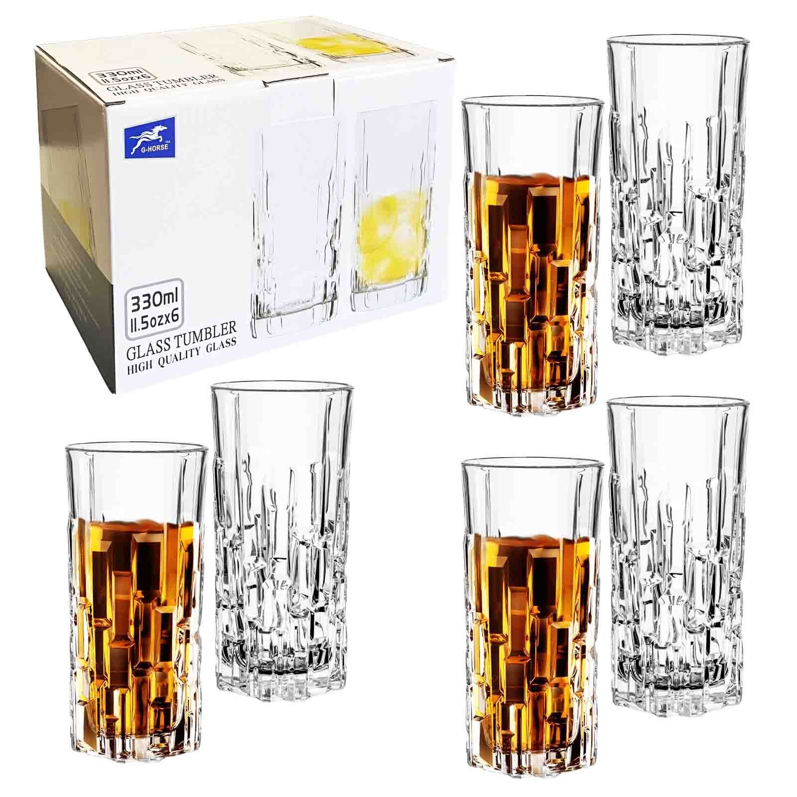 Set aus 6 Gläsern, "Wasser/Saft", 330 ml (BM6014MF)
