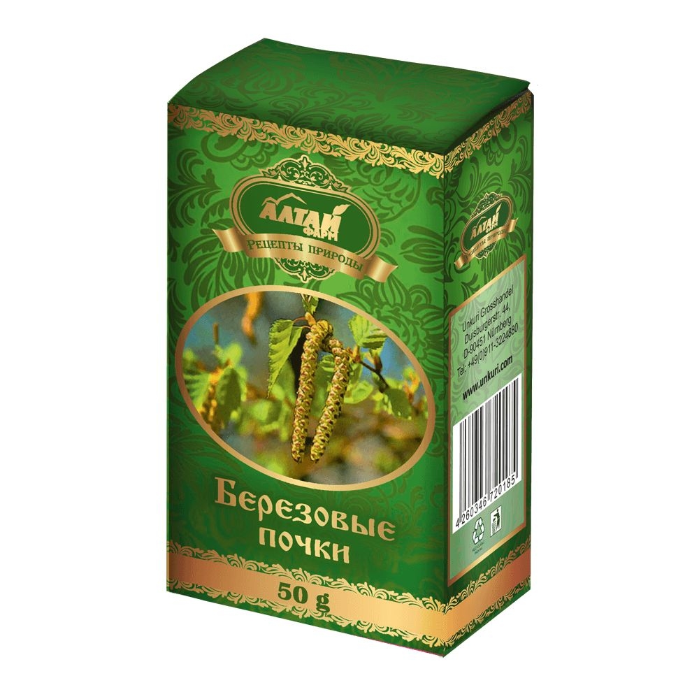Altaj-Pharm -  Birkenknospen (Berjosovye potschki), 50 g