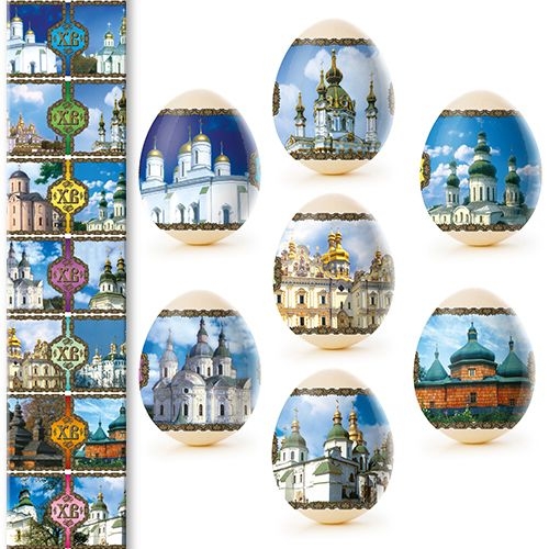 Термонаклейки в лентах "Соборная"