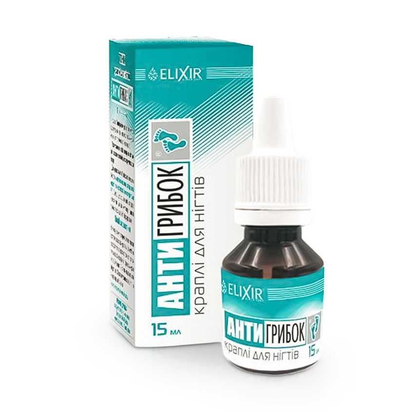 Elixir - Nägelpflegemittel "Anti-Hrybok" Tropfen, 15 ml