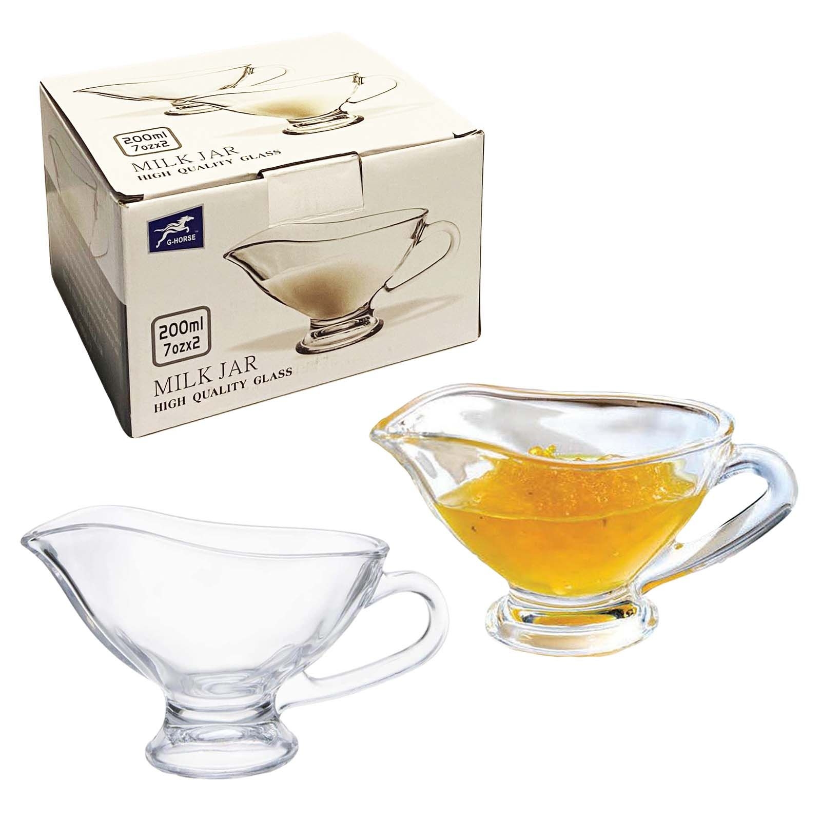 "G-Horse" Milchkännchen aus Glas, 200 ml (BM8005-2)