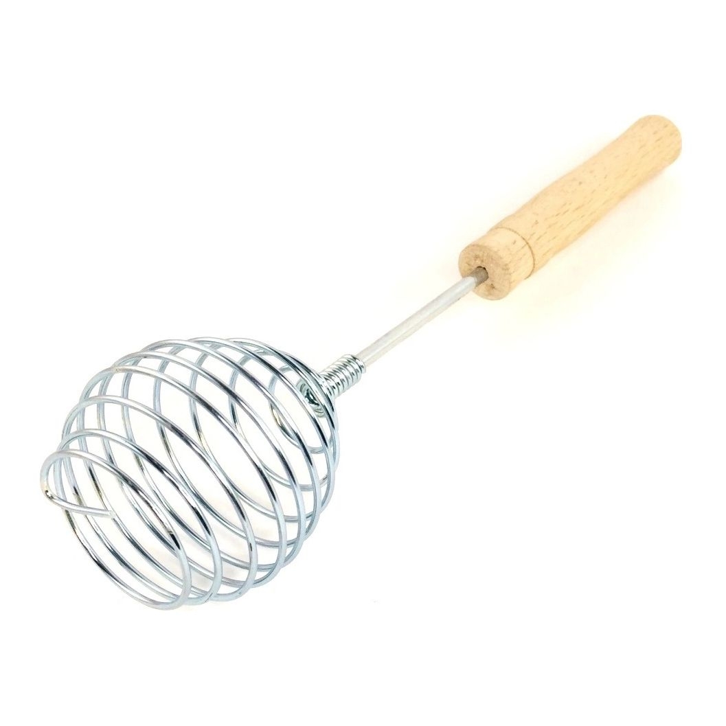 Schneebesen mit Holzgriff (Spiral), 24 сm