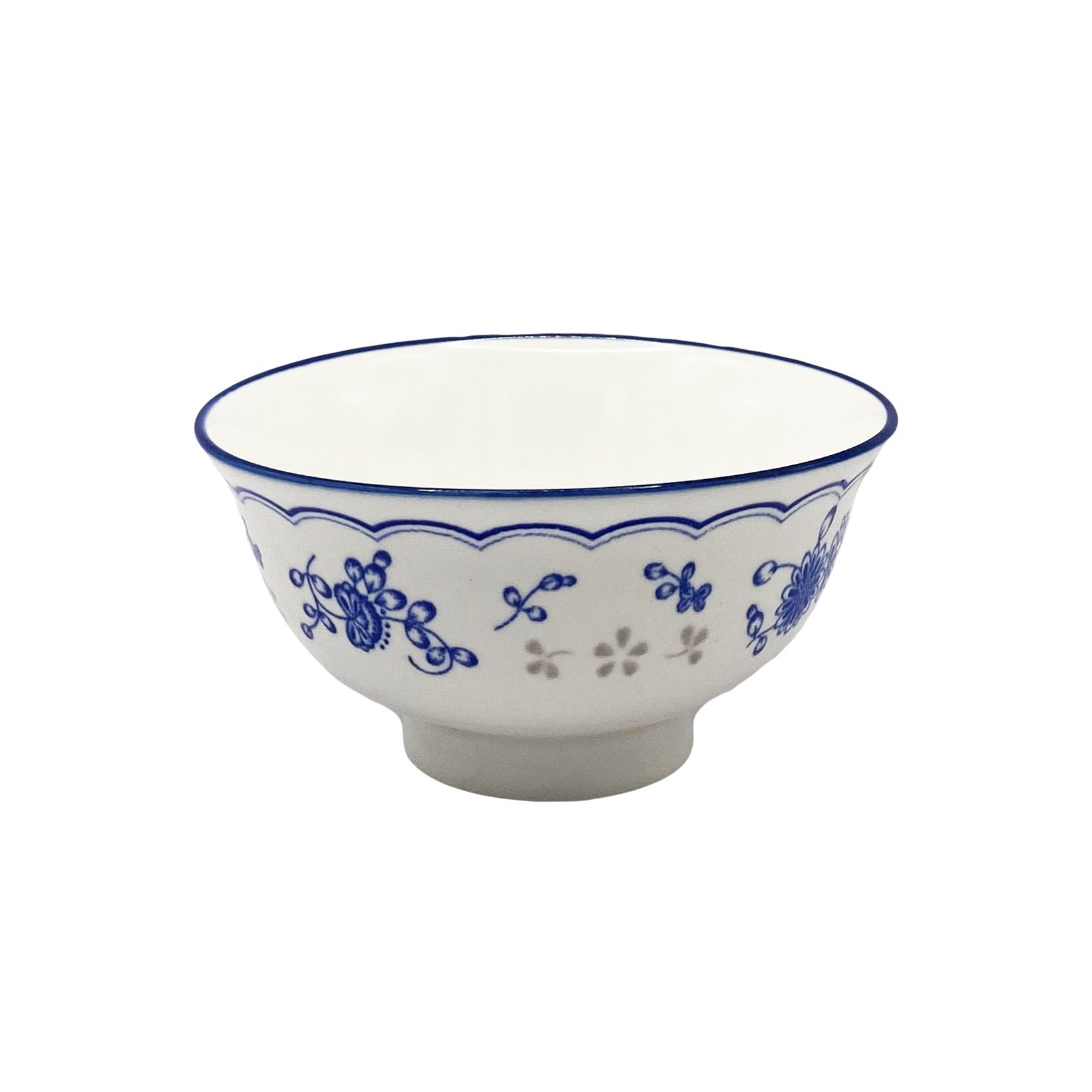 Porzellanschüssel "Blumenmuster", Ø 11,9 x  6,2 cm, 250 ml