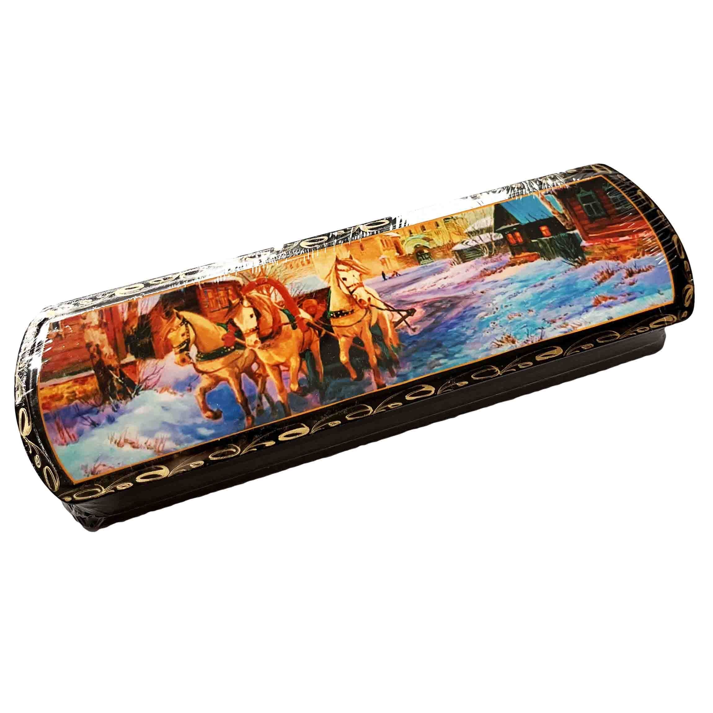 Souvenir Schatulle Penal "Kolye", Trojka, 25,5x7,5x3 cm