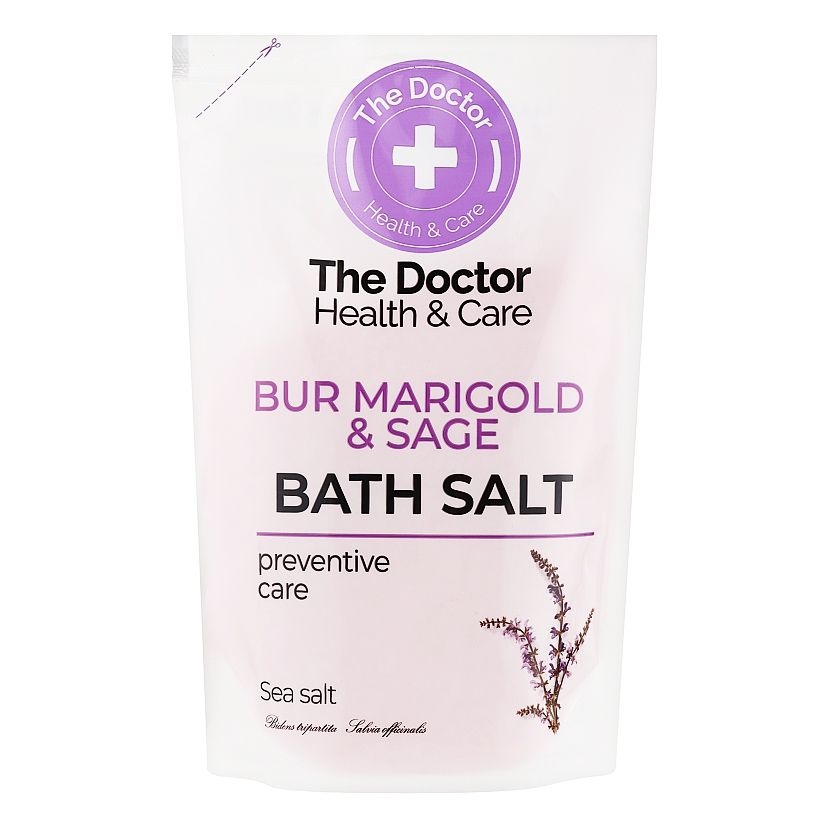 "The Doctor" Badesalz, "Мit Extrakten aus Tschereda und Salbeil", 500 g