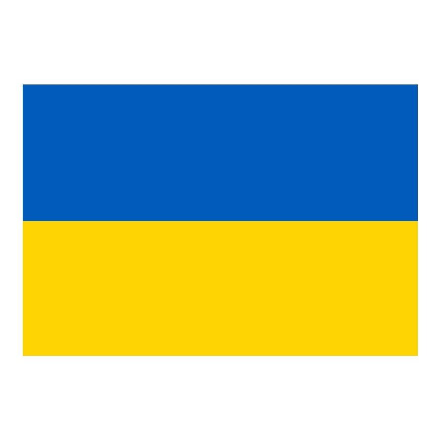 Flagge der Ukraine, 90 x 145 cm
