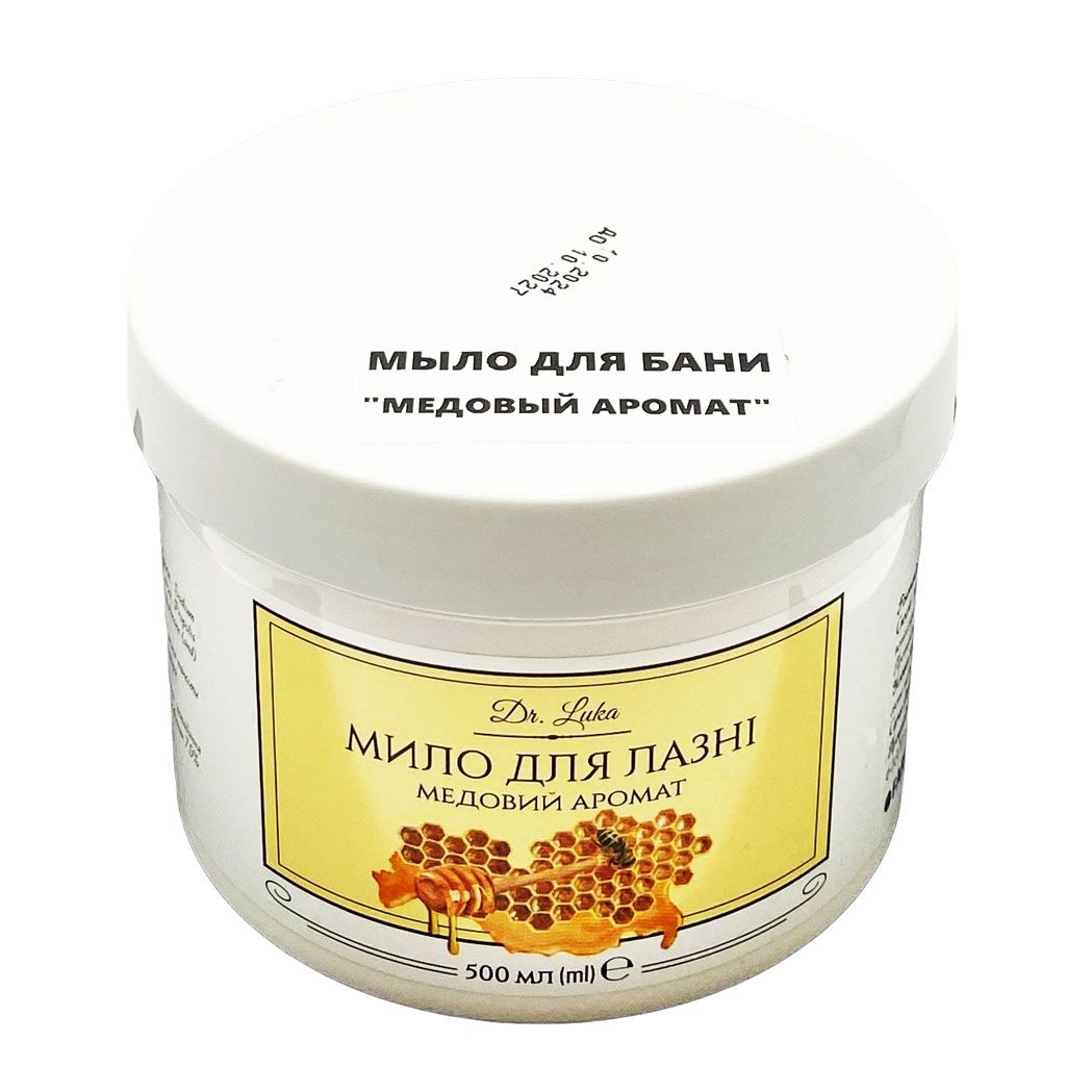 "Dr. Luka" - мыло для бани "Медовый аромат", 500 мл