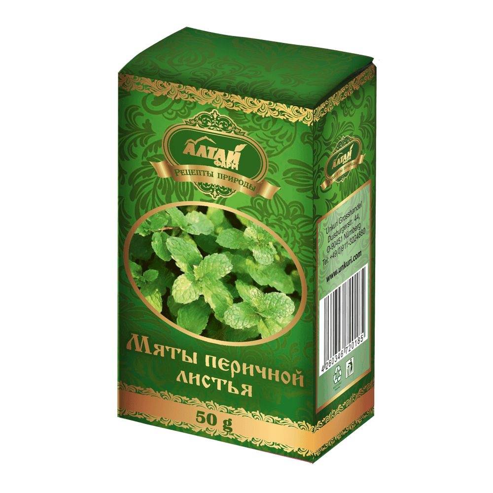 Altaj-Pharm - Pfefferminzblätter (Mjata), 50 g