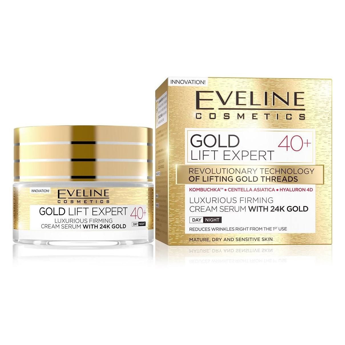 Eveline - "Gold Lift Expert" Gesichtscreme, 40+