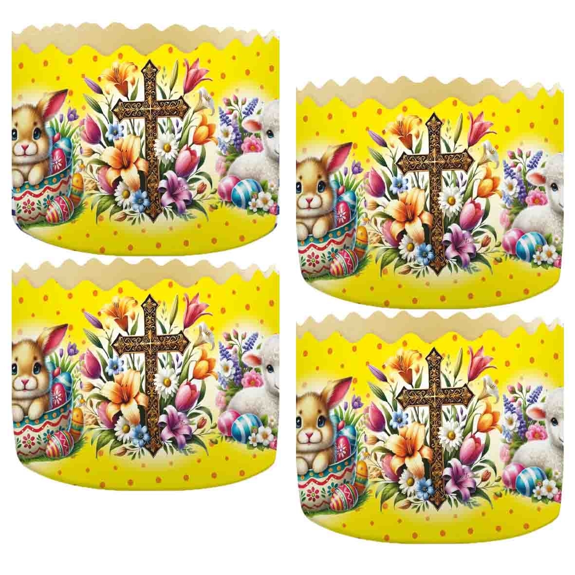 Backform für Osterkuchen "Hase und Schaf", 500 g, 130х85 mm (12)