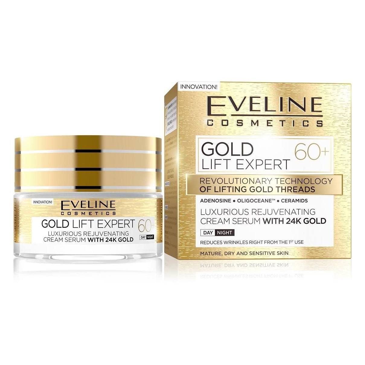 Eveline - "Gold Lift Expert" Gesichtscreme, 60+
