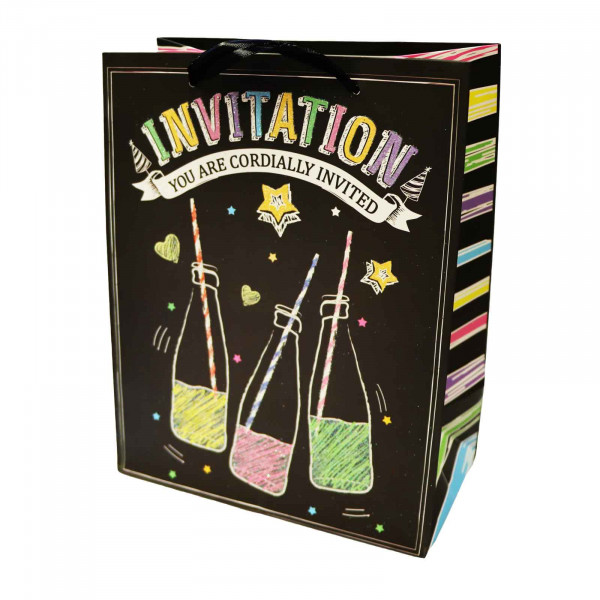 Geschenktasche "Invitation", S, 23x18 cm