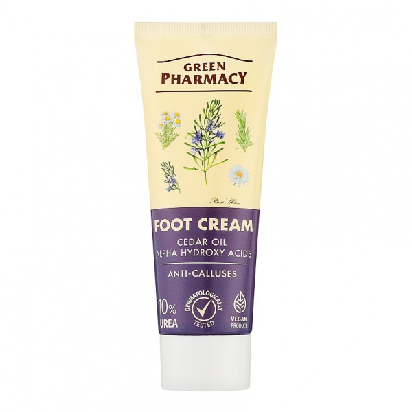 "Green Pharmacy" Fußcreme "Gegen Hornhaut", 75 ml