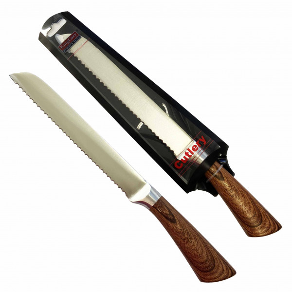 Xлебный нож "Forest" 34 см, длина лезвия 20 см