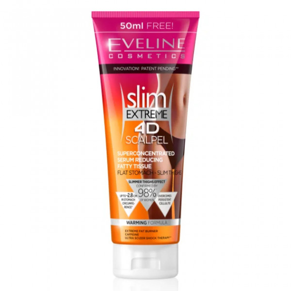 "Slim Extreme 4D", Scalpel, Superconcentrated Serum reducing Fatty Tissue