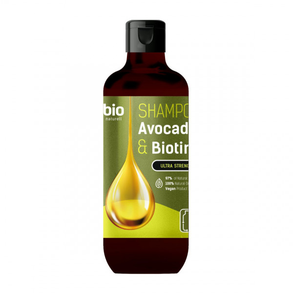 Bio Naturell - шампунь "Масло авокадо & Биотин", 355 мл