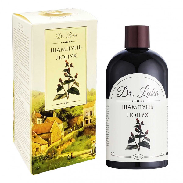 Shampoo "Dr. Luka", "Klette" für Haar zu stärken, 330 ml