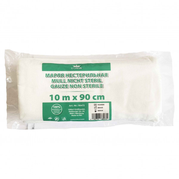 Mull nicht steril "Marlja", 10 m x 90 cm