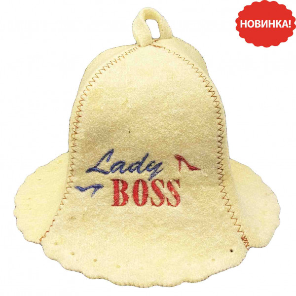 Filzhut für Sauna, "Lady Boss"